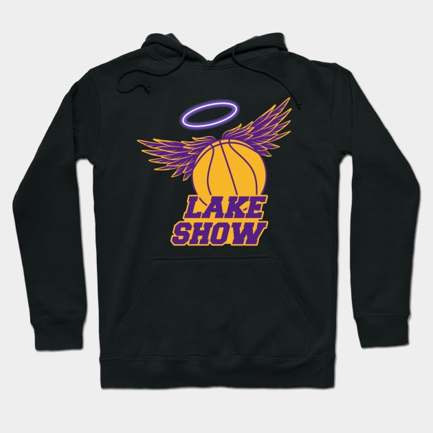 Los angeles basketball Hoodie by BURN444